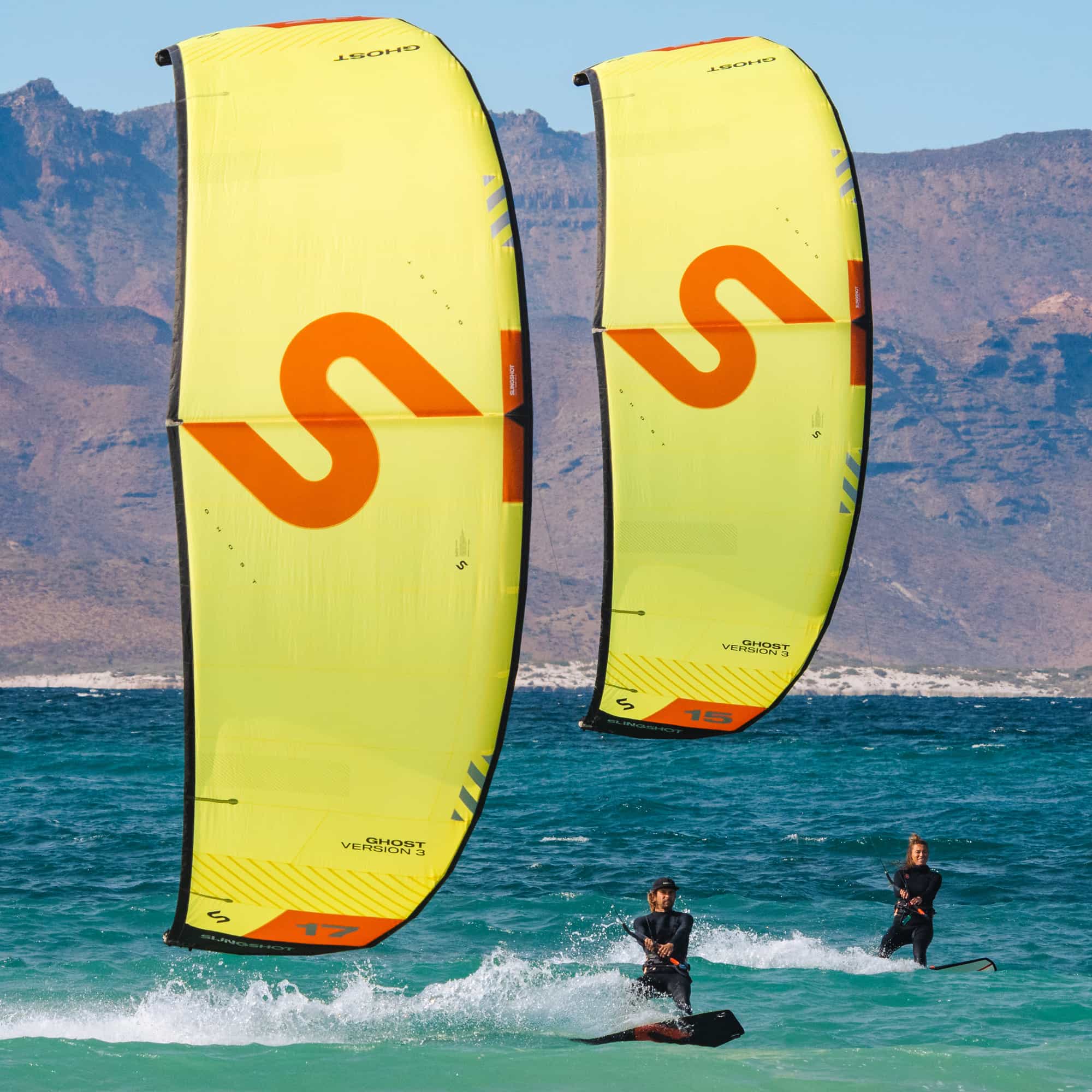 Slingshot Ghost V3 | perfect one strut light wind kite